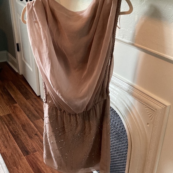 Jessica Simpson dress with beaded bottom ;worn a few times in good condition - Picture 2 of 7